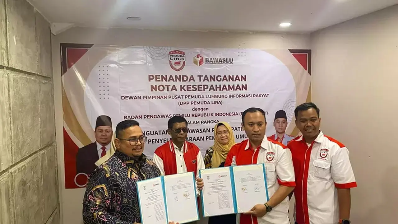 Bawaslu dan Pemuda LIRA Bersinergi Siapkan 1.000 Relawan Pengawas Pemilu 2029