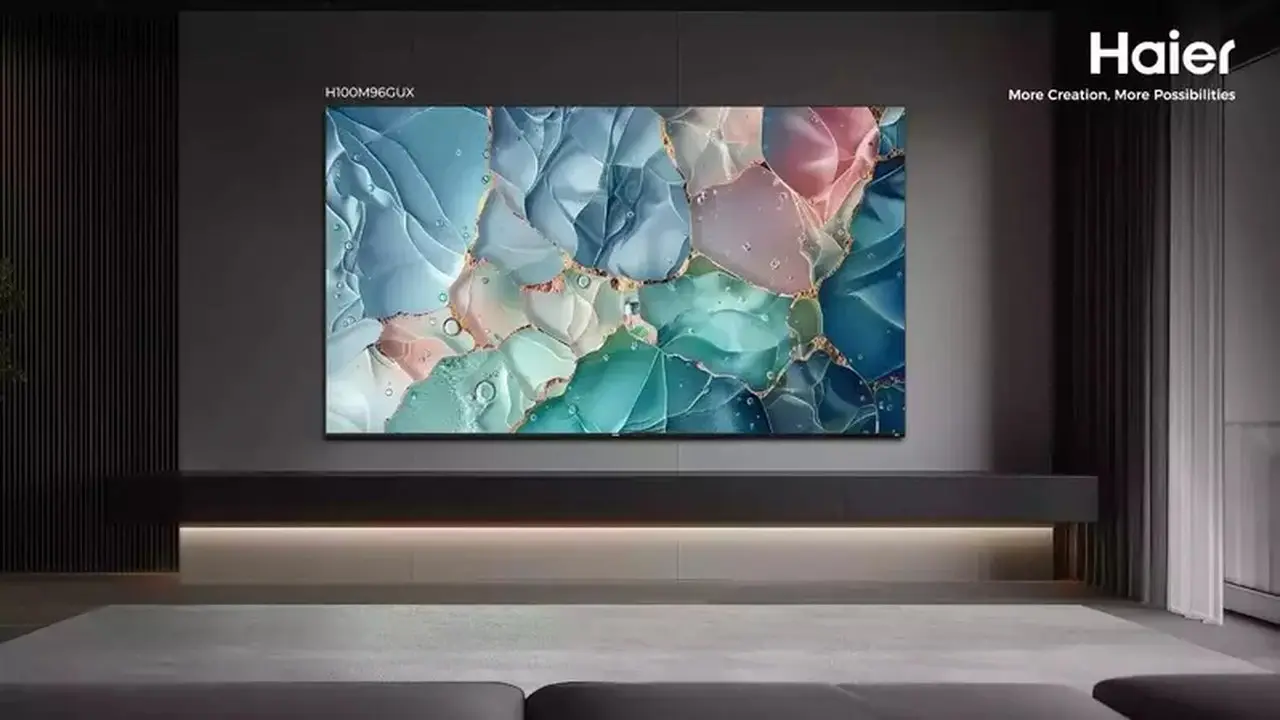 Haier Luncurkan TV 100 Inci Premium Padukan Visual Bioskop dan Audio KEF
