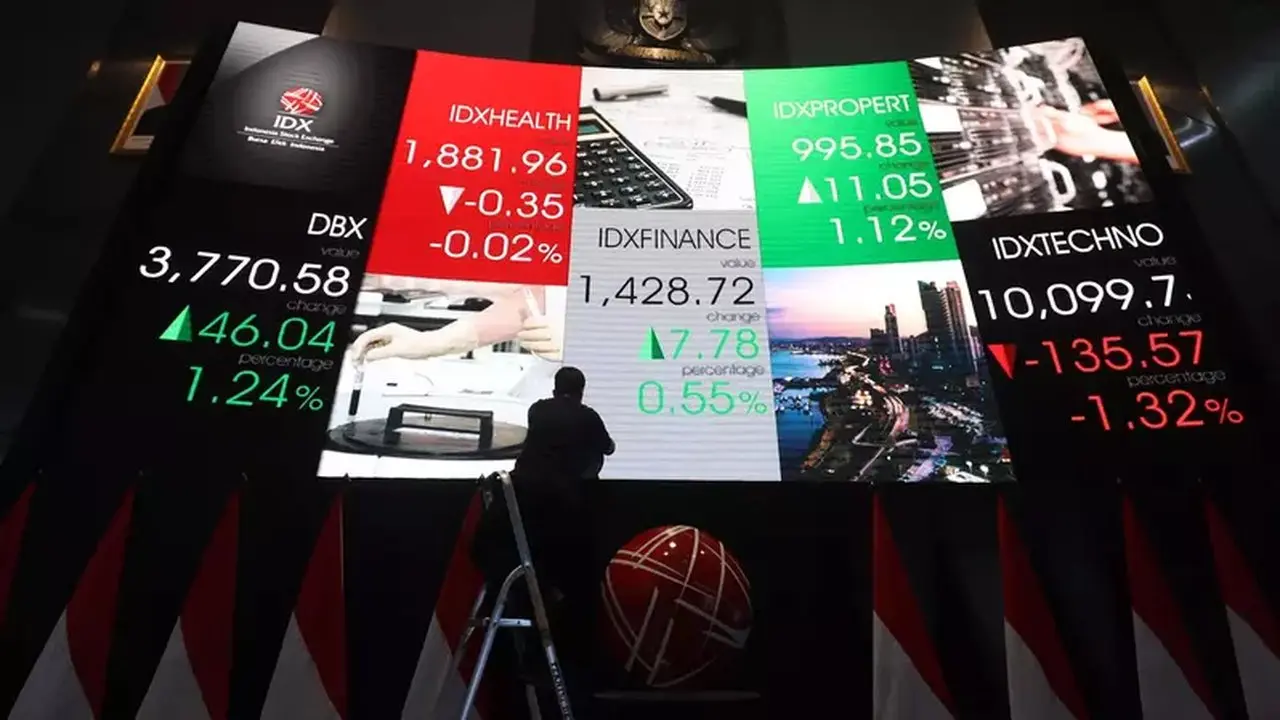 IHSG Bergerak Sideways, Lima Saham Catat Kenaikan Signifikan