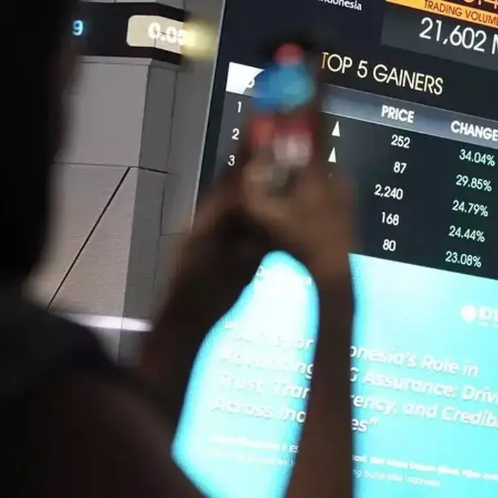 IHSG Bergerak Tipis, Tujuh Saham Capai Batas Atas Penguatan