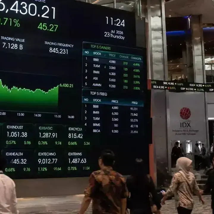 IHSG Menguat di Pembukaan, Lima Saham Cetak Kenaikan Tertinggi