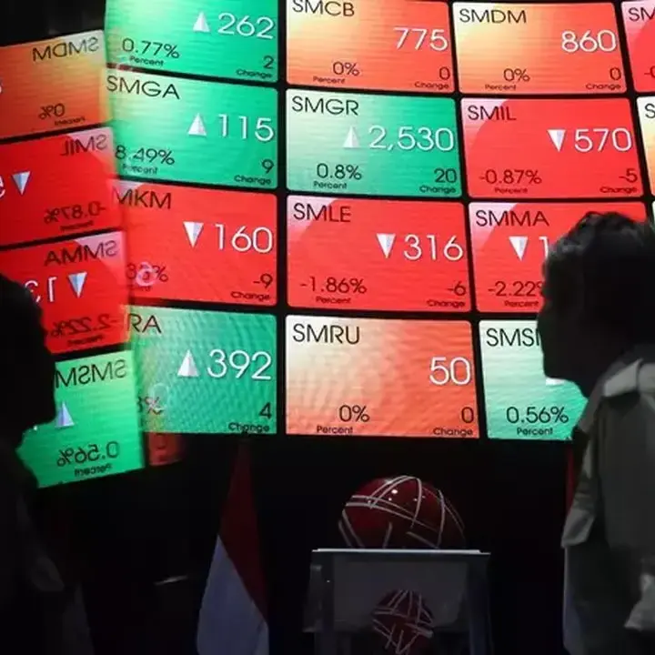 IHSG Stagnan di Level 6.234, Lima Saham Catat Penguatan Signifikan