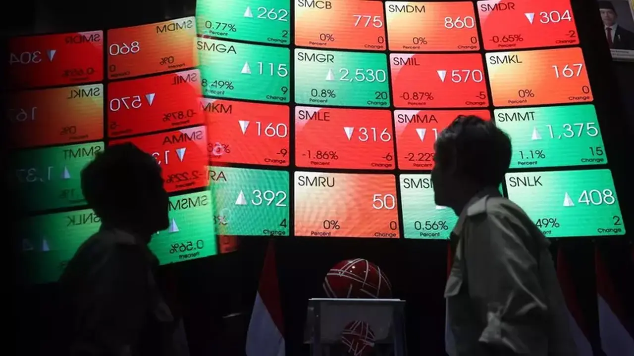 IHSG Stagnan di Level 6.234, Lima Saham Catat Penguatan Signifikan