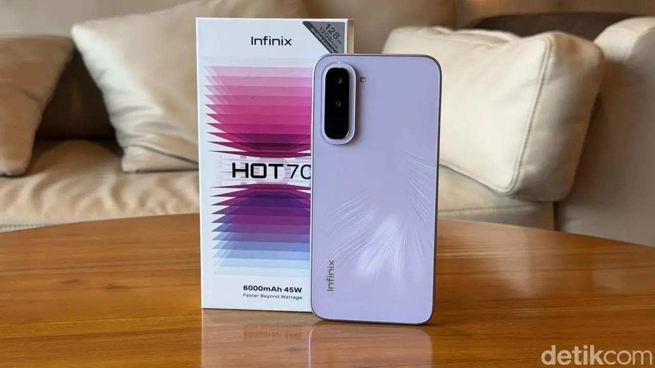 Infinix Hot 70: Baterai 6.000 mAh dan Layar 120Hz untuk Pengguna Muda Aktif