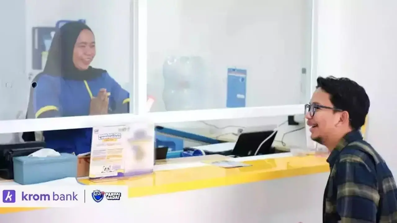 Krom Bank Perkuat Pembiayaan Pandai Gadai, Bidik Pertumbuhan Industri Jasa Keuangan
