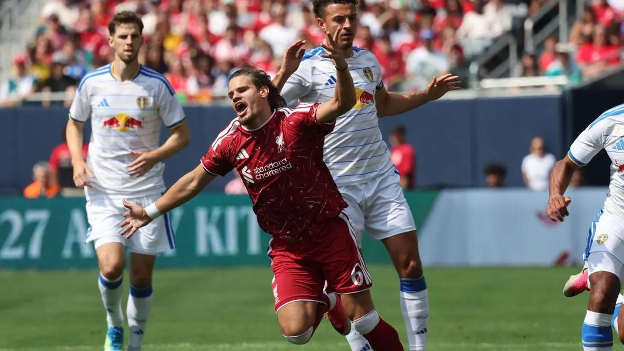Liverpool Kalah Dramatis 2-4 dari Leeds dalam Laga Pramusim di AS