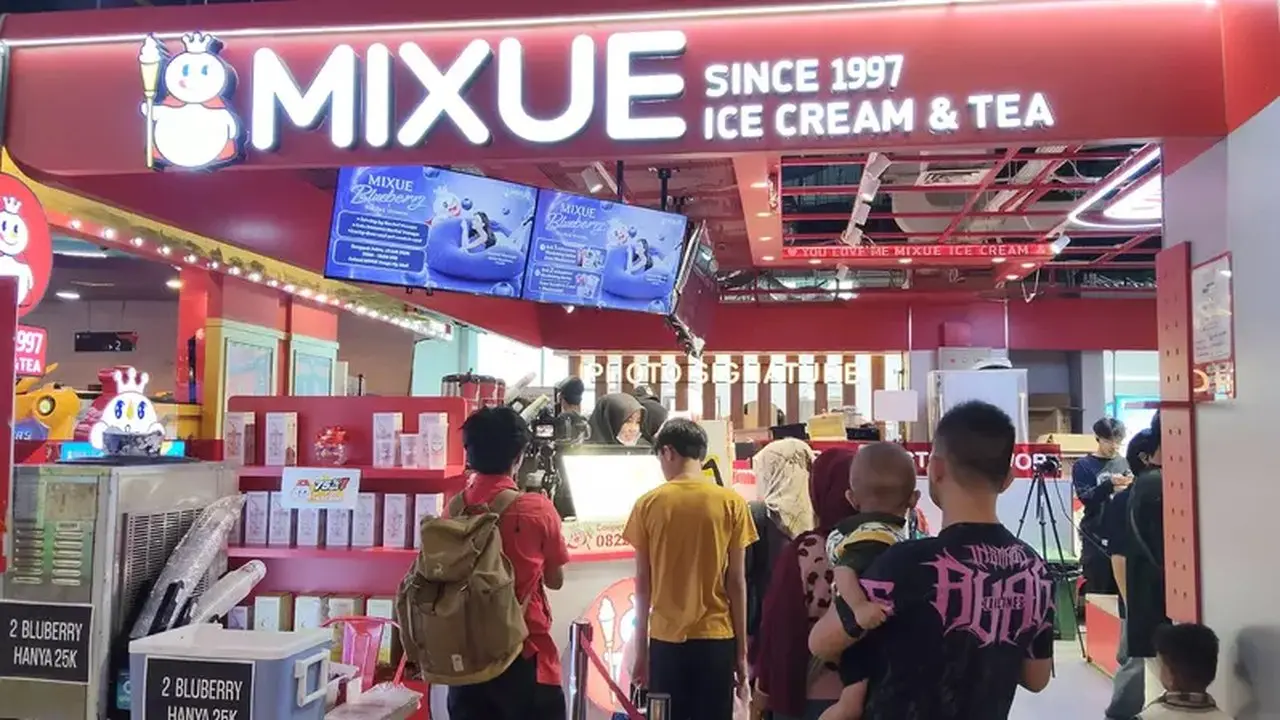 Mixue Indonesia: Blueberry Series Laris Manis, Jaringan Gerai Tembus 2.000