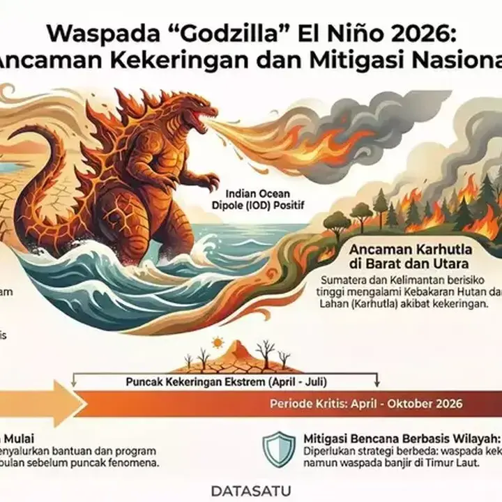 Moratorium Pembakaran Lahan Mendesak untuk Cegah Karhutla Akibat El Nino