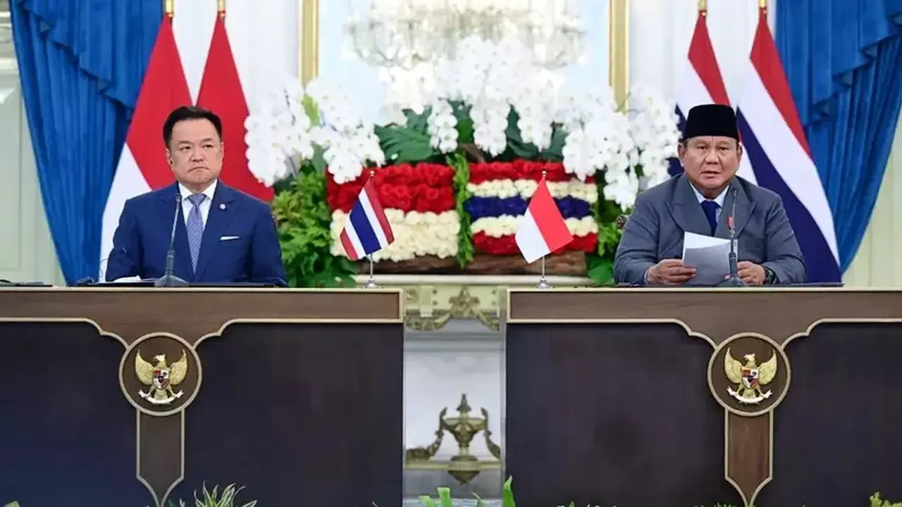 Prabowo dan PM Thailand Sepakati Kemitraan Strategis 2026-2030