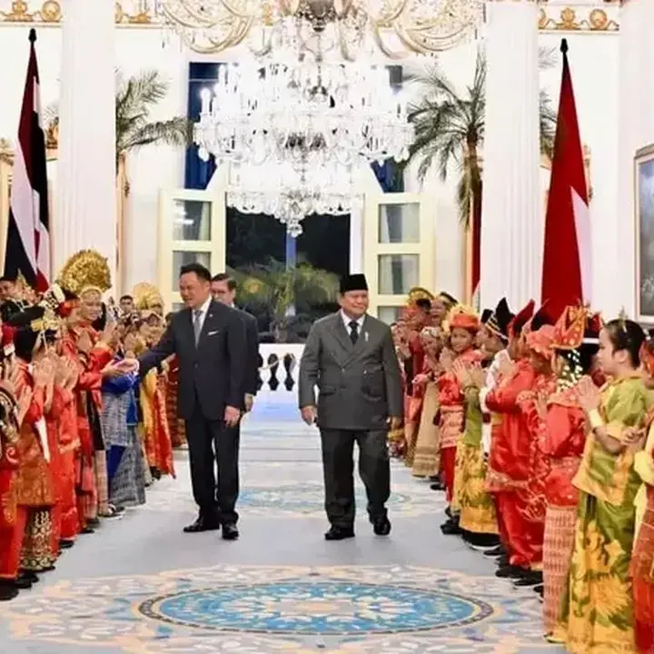Prabowo Suguhkan Diplomasi Budaya dalam Jamuan Makan Malam Bersama PM Thailand