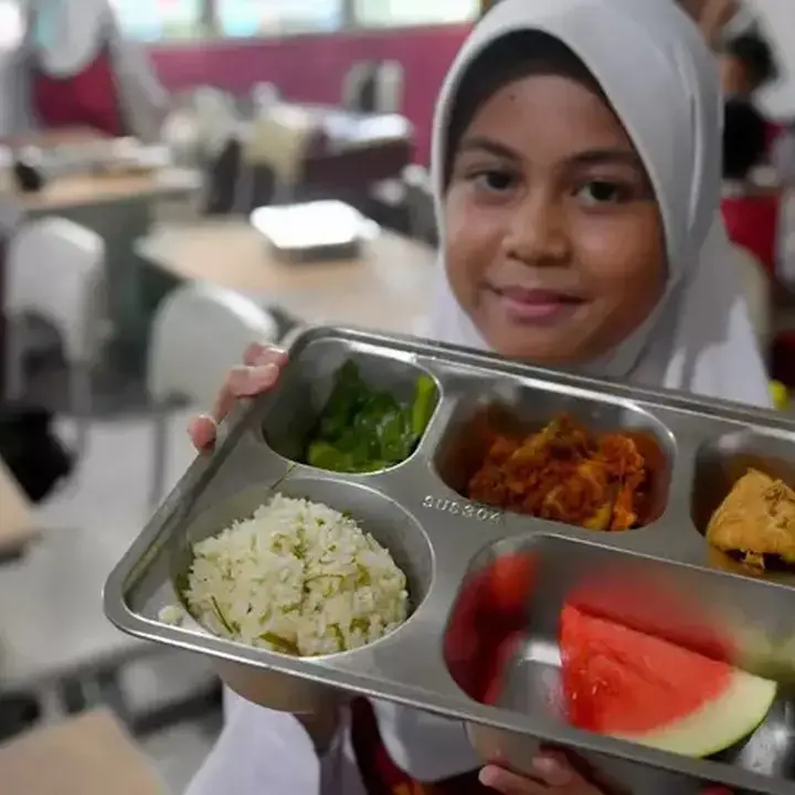 Program Makan Bergizi Gratis Dongkrak Pertumbuhan Ekonomi RI