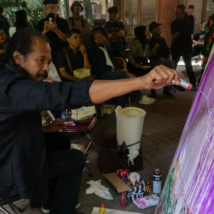 Seniman Lukis Nasirun Berpulang di Usia 59 Tahun