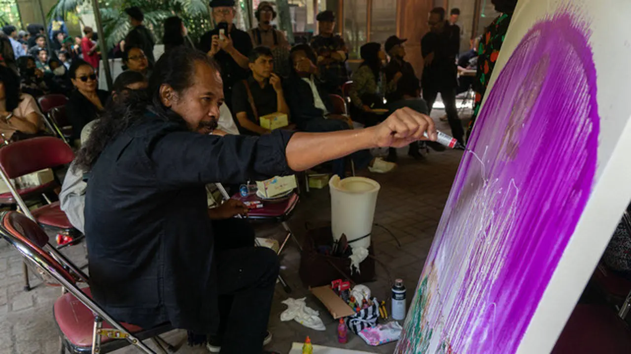 Seniman Lukis Nasirun Berpulang di Usia 59 Tahun