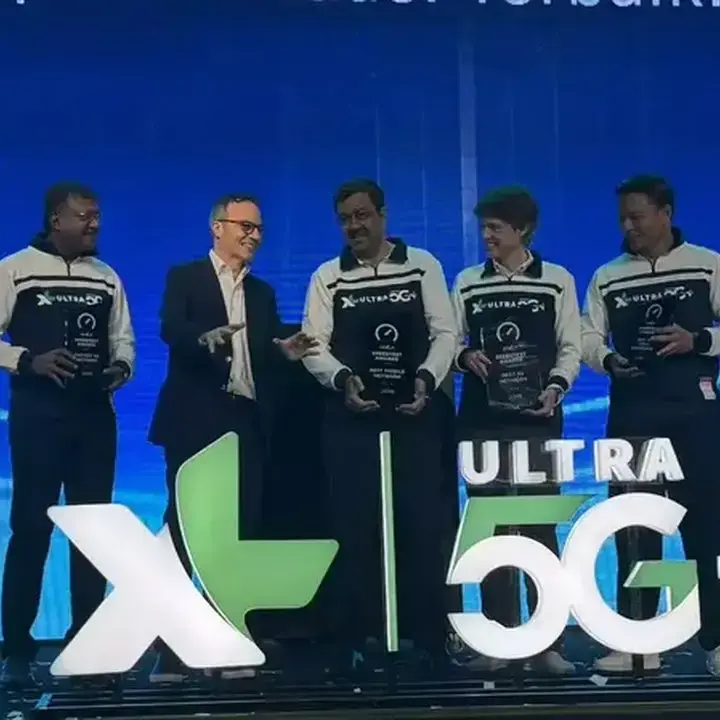 XL Axiata Raih 4 Penghargaan Bergengsi dari Ookla, Bukti Kualitas Jaringan 5G Unggul
