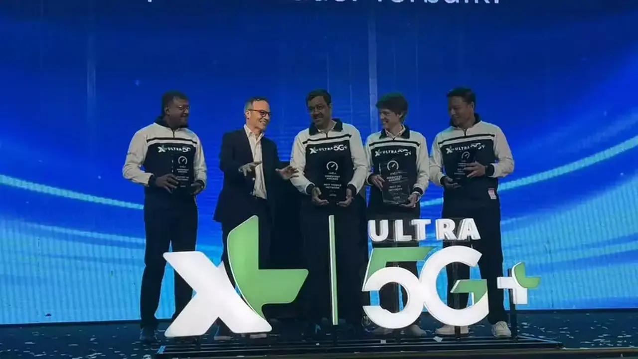 XL Axiata Raih 4 Penghargaan Bergengsi dari Ookla, Bukti Kualitas Jaringan 5G Unggul